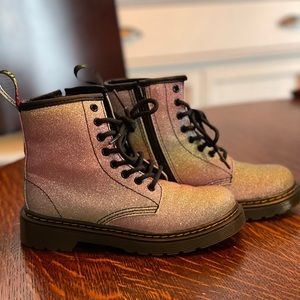 Glitter Dr Martens - US 13 kids
